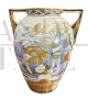 Vaso art déco in maiolica a lustro Gualdo Tadino, Mastro Giorgio                            