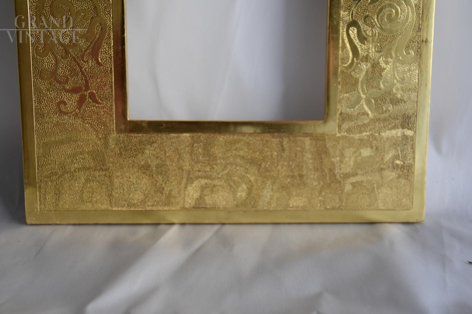 Cornice legno Smith oro sbiancato 10 x15 cm