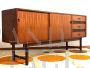 Credenza sideboard Barovero per Selex in teak anni '60