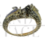 Bracciale Giraffe di Frascarolo in oro e smalti                            