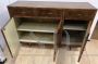Credenza anni '50 in noce fiammato