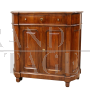 Credenza antica italiana dell'800 in ciliegio                            