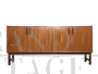 Credenza sideboard vintage italiana a 4 ante                            