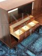 Mobile highboard in palissandro, Italia anni '60