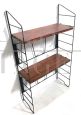 Libreria modulare vintage regolabile                            
