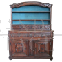 Maestosa credenza piattaia antica Luigi XIV, Piemonte XVII secolo                            
