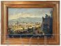 Messina, dipinto di E. Ferrante, scuola Posillipo, olio su tela 