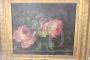 Dipinto con rose del 1700