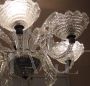 Lampadario in vetro di Murano anni '40 stile Barovier