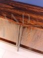 Grande credenza sideboard italiana in palissandro, anni '60