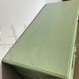 Piccola credenza liberty provenzale laccata verde, primi '900