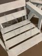 Coppia di poltrone vintage shabby da esterno, anni '50