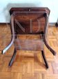 Tavolino antico Biedermeier con cassetto di metà '800