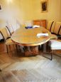 Grande tavolo Art Déco da riunioni o da pranzo, anni '30