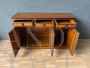 Credenza madia antica dell'800 con dettagli ebanizzati