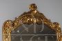 Coppia di specchiere antiche Luigi XVI in oro zecchino, 1750