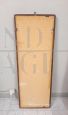 Specchio vintage a figura intera in teak anni '60