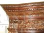 Grande credenza antica in stile rinascimentale con alzata