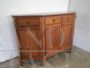 Credenza vintage scantonata in ciliegio di manifattura veneta anni '50                            