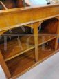Credenza espositore da negozio vintage con piano a vetrina