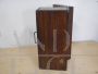 Scatola bauletto vintage in legno di abete, anni '60