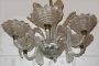 Lampadario in vetro di Murano anni '40 stile Barovier