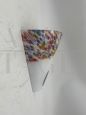 Applique Sylcom in vetro di Murano con Murrine multicolore                            