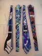 Set di 8 cravatte vintage di Emilio Pucci