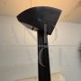 Lampada da terra Otello nera di Bruno Gecchelin per Oluce, anni '80                            