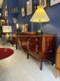 Grande credenza sideboard italiana in palissandro, anni '60
