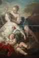 Dipinto antico olio su tela alla maniera di Francois Boucher                            