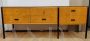 Madia credenza vintage in stile industriale, anni '60