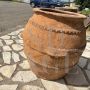 Grande orcio vaso antico da esterno in terracotta, XVIII secolo                            