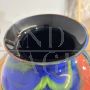Vaso Eos 2249 di Ottavio Missoni in vetro di Murano multicolore, anni '80