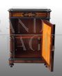 Piccola credenza antica Napoleone III intarsiata