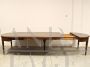 Antique extendable walnut table from the Louis Philippe period, Italy 19th century