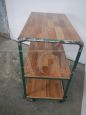 Carrello vintage industriale da officina anni '70