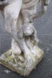 Statua da giardino con Diana dea della caccia, inizi '900