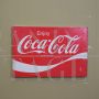 Insegna Coca Cola vintage americana in latta                            