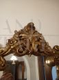 Specchiera con consolle in stile barocco