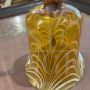 Campana antica in vetro giallo, XIX secolo                            