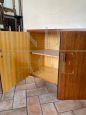 Grande credenza sideboard anni '60 in mogano