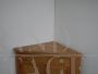 Credenza angolare in abete anni '70