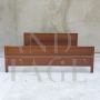Letto vintage in noce di Stilwood anni '60