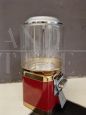 Distributore per caramelle vintage da bancone Beaver bordeaux                            