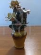 Vaso di fiori in ceramica Capodimonte