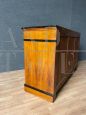 Credenza madia antica dell'800 con dettagli ebanizzati