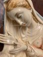 Madonna capoletto in maiolica policroma Signa, Toscana anni '40