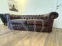 Set di divano e 2 poltrone Chesterfield originali