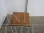 Sgabello da appoggio industriale anni '70                            